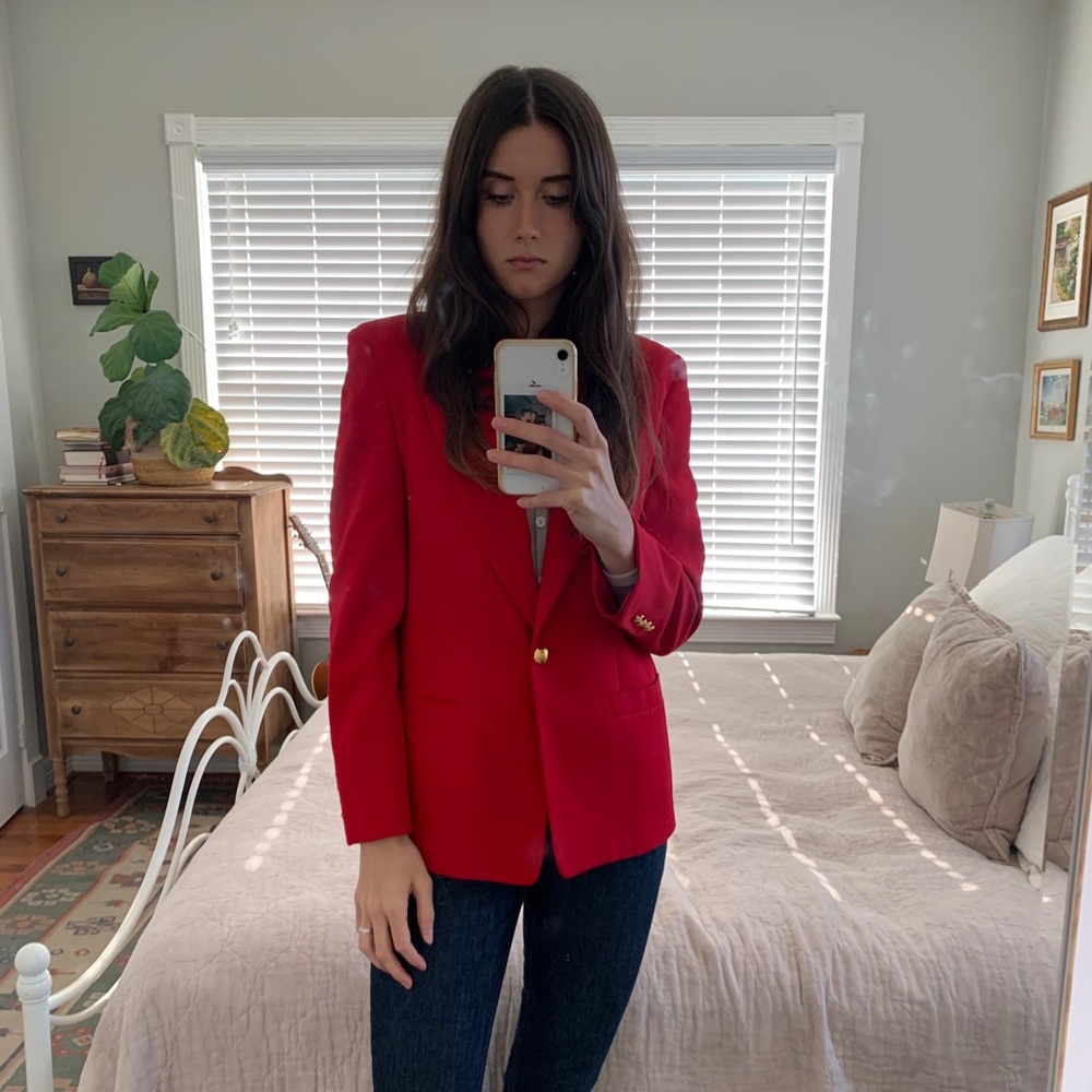 Austin Reed Vintage Red Blazer